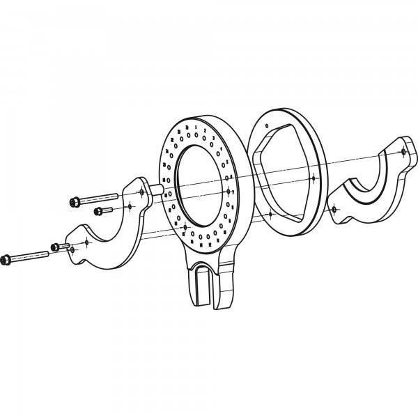 Hazet 11 Pce Tensioning Jaw Set Mercedes-Benz 4900-39/11