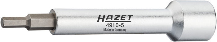 Hazet 1/2in Extension 4910-5 Inside Hexagon Profile 5mm