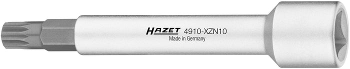 Hazet 1/2in Counterholder For Piston Rod 4910-XZN10 Internal Serration Profile XZN M10
