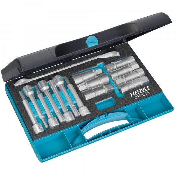 Hazet 15 Pce 1/2in Shock Absorber Tool Set 4915/15