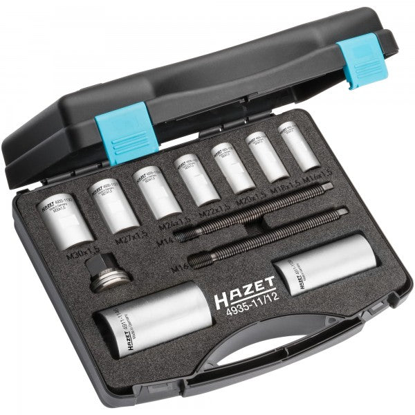 Hazet 12 Pce Drive Shaft Disassembly / Assembly Set 4935-11/12