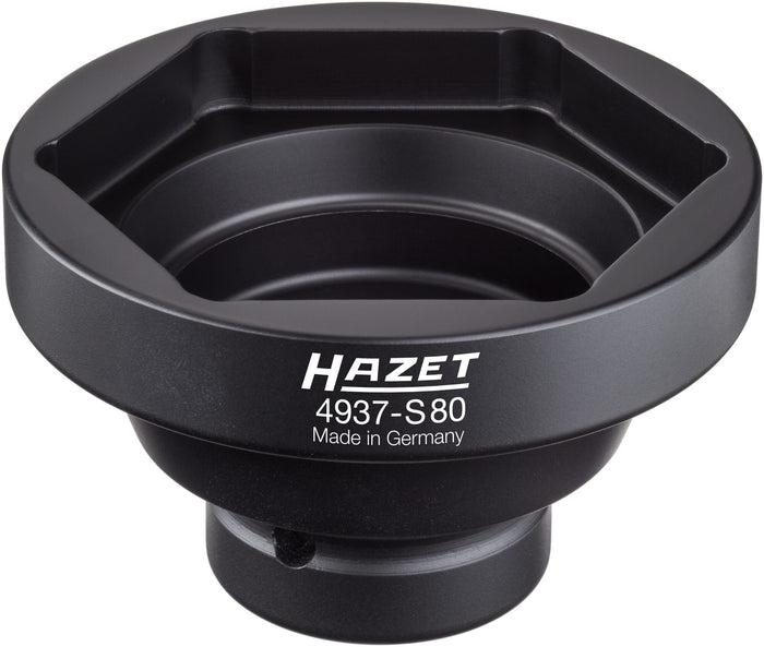 Hazet Commercial Vehicle Axle Nut Socket 80mm 4937-S80 