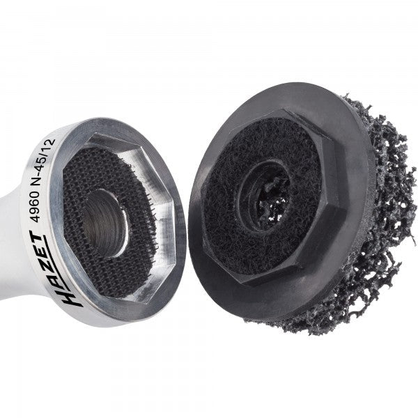 Hazet 12 Pce Wheel Hub Grinder Set For Passenger Cars 4960N-45/12