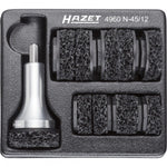 Hazet 12 Pce Wheel Hub Grinder Set For Passenger Cars 4960N-45/12