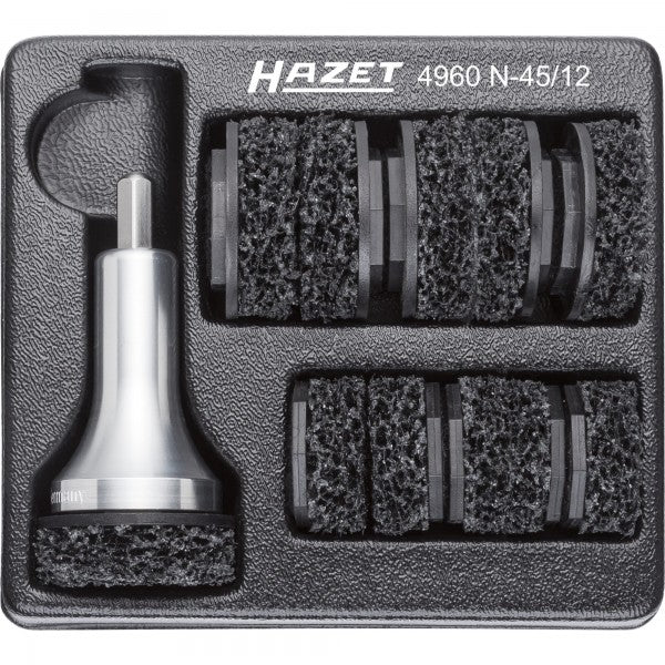 Hazet 12 Pce Wheel Hub Grinder Set For Passenger Cars 4960N-45/12