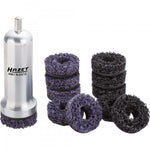 Hazet 12 Pce Commercial Vehicle Wheel Hub Grinder Set 4961N-23/12