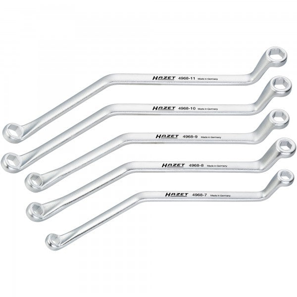 Hazet 5 Pce Brake Bleeding Wrench Set 4968/5