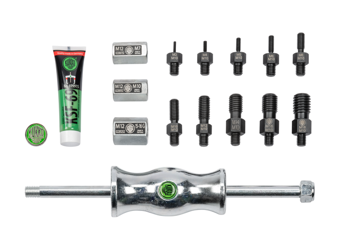 Kukko Key and Dowel Pin Extractor Set