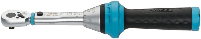 Hazet 1/4in Torque Wrench 5107-3CT 1-9Nm Tolerance 4% 