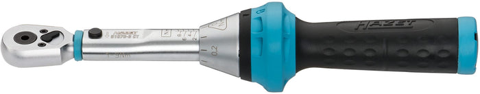 Hazet 1/4in Torque Wrench 5107B-3CT 1-9Nm Tolerance 4% 
