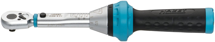 Hazet 1/4in Torque Wrench 5108-3CT 2.5-25Nm Tolerance 3% 