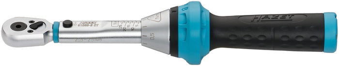 Hazet 1/4in Torque Wrench 5108B-3CT 2.5-25Nm Tolerance 3% 