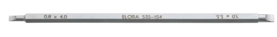 Elora Screwdriver blade Variant plain slot 535-IS 4
