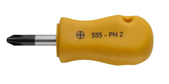 Elora Screwdriver short version cross slot 555-PH 2