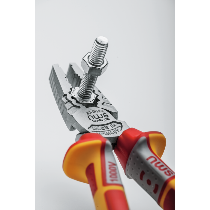NWS 109-49-VDE-205-SB High Leverage Combination Pliers CombiMax