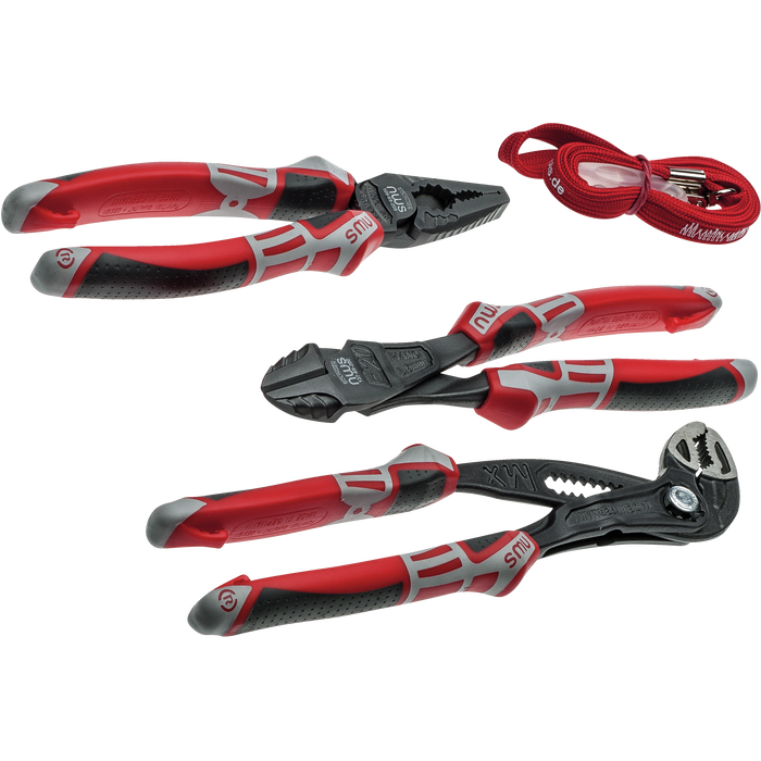 NWS 777 Combined Cutters & Pliers Tool Set 3 Pce For Sale Online