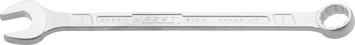 Hazet Combination Wrench 600NA-1 Outside 12-Point Profile 1in