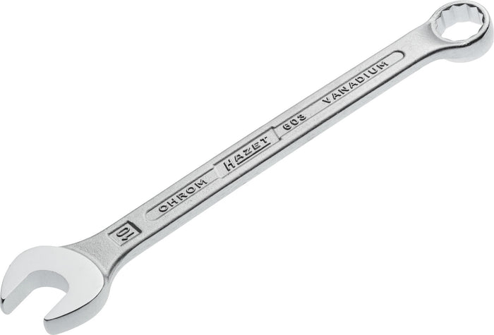 Hazet Combination Wrench 603-10 Outside 12-Point Profile 10mm