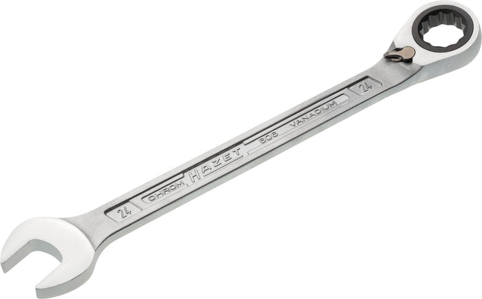 HAZET 163-186/16 Ratcheting Combination Wrench Set, 16pcs
