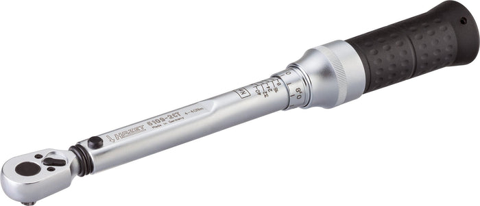 Hazet 1/4in Torque Wrench 6109-2CT 4-40Nm Tolerance 2% 