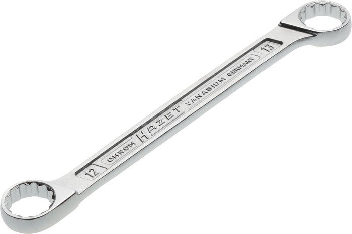 Hazet Double Box-End Wrench 610N-12X13 Outside 12-Point Traction Profile 12 x 13mm