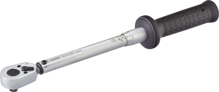Hazet 3/8in Torque Wrench US-Standard 6114-1CT 6.8-54.2Nm 5-40 Lbf.FT Tolerance 3% 