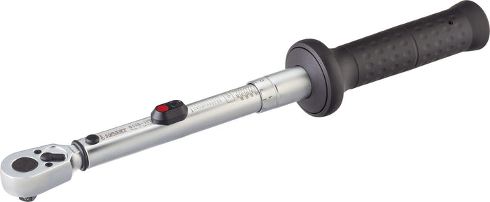 Hazet 3/8in Torque Wrench US-Standard 6115-1CT 27.1-135.6Nm 20-100 Lbf.FT Tolerance 3% 