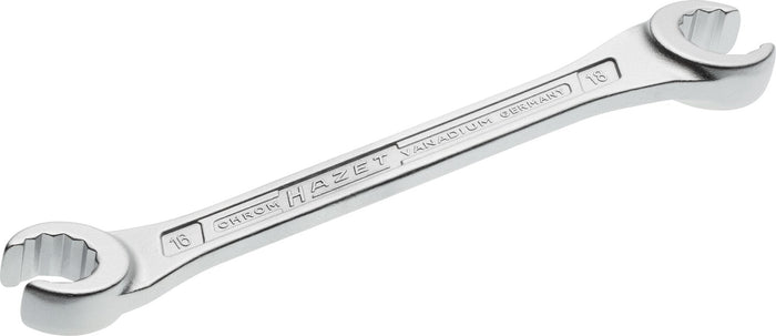 Hazet Double Box-End Wrench Open 612-16X18 Outside 12-Point Profile 16 x 18mm