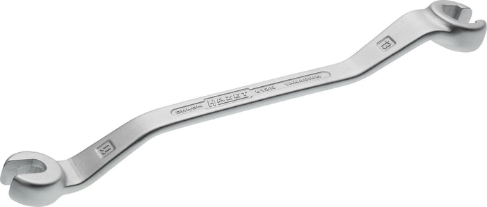 Hazet Double Box-End Wrench Open 612N-11X13 Outside Hexagon Profile 11 x 13mm