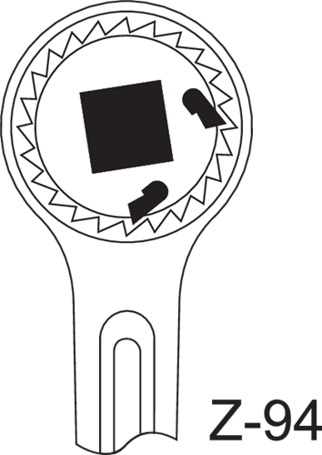 Gedore 2093-Z-94 Gear Ratchet 1/4