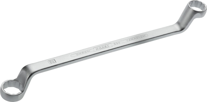 Hazet Double Box-End Wrench 630-20X22 Outside 12-Point Profile 20 x 22mm