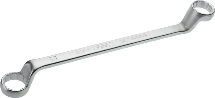 Hazet 630-22x24 Double Box-End Wrench Outside 12-Point Profile 22 x 24mm