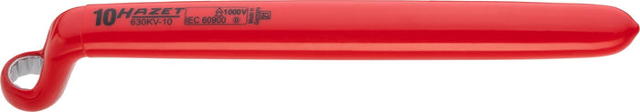 Hazet Single Box-End Wrench VDE 630KV-10 Outside 12-Point Profile 10mm