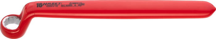 Hazet Single Box-End Wrench VDE 630KV-16 Outside 12-Point Profile 16mm