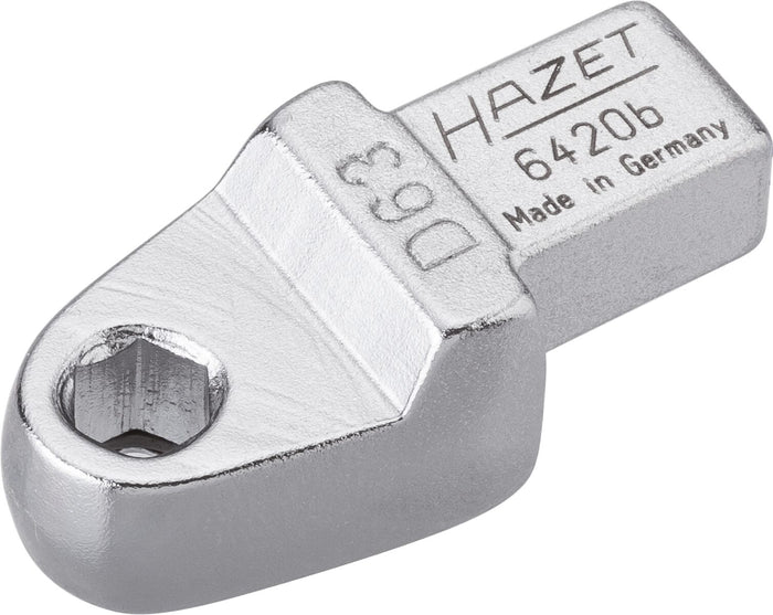 Hazet 1/4in Insert Tool Holder For Bits 6420B Insert Square 9 x 12mm 