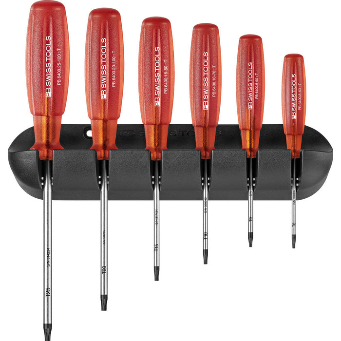 PB Swiss 6 Pce Multicraft Screwdriver Set for Torx Screws