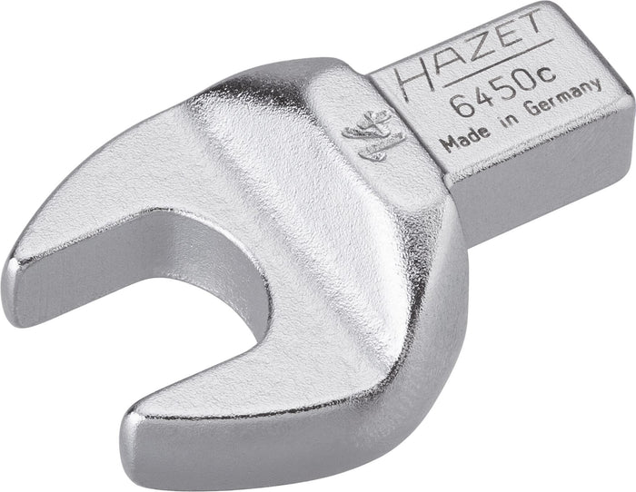 Hazet Insert Open-End Wrench 6450C-14 Insert Square 9 x 12mm Outside Hexagon Profile 14mm