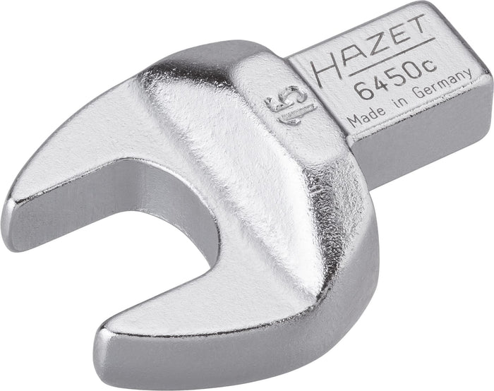 Hazet Insert Open-End Wrench 6450C-15 Insert Square 9 x 12mm Outside Hexagon Profile 15mm