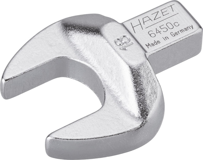 Hazet Insert Open-End Wrench 6450C-18 Insert Square 9 x 12mm Outside Hexagon Profile 18mm