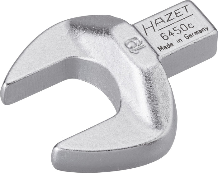 Hazet Insert Open-End Wrench 6450C-19 Insert Square 9 x 12mm Outside Hexagon Profile 19mm
