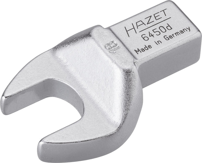 Hazet Insert Open-End Wrench 6450D-18 Insert Square 14 x 18mm Outside Hexagon Profile 18mm