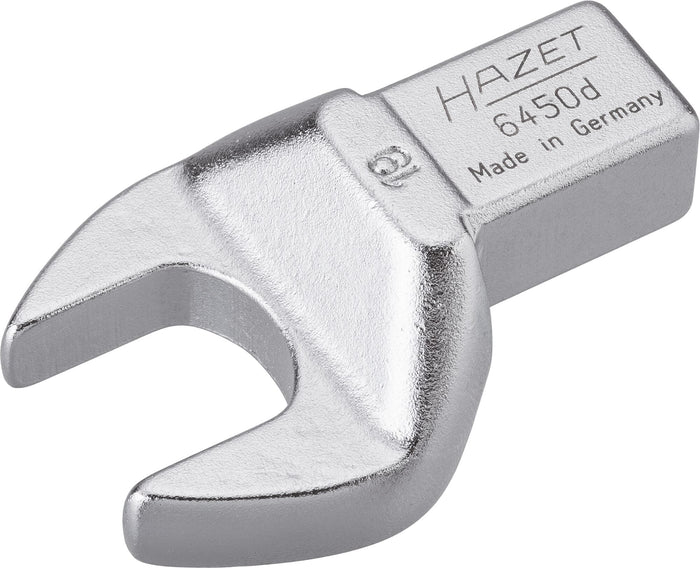 Hazet Insert Open-End Wrench 6450D-19 Insert Square 14 x 18mm Outside Hexagon Profile 19mm