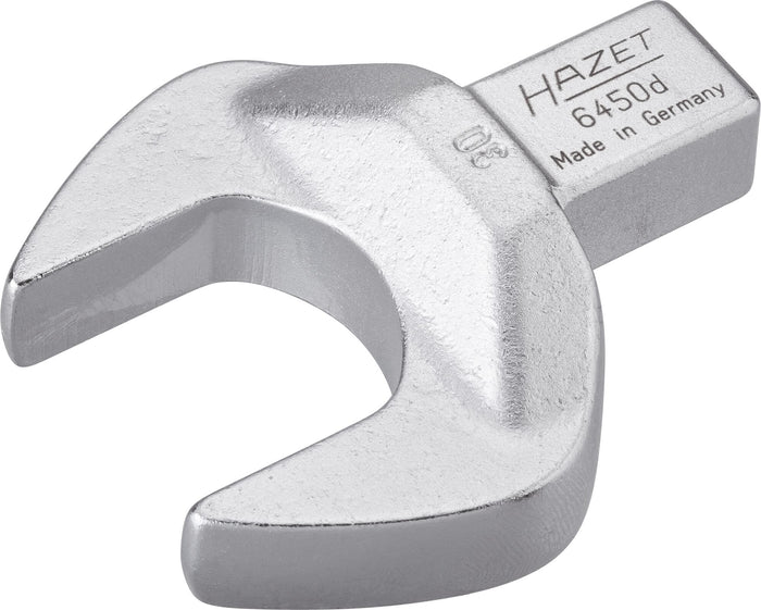 Hazet Insert Open-End Wrench 6450D-30 Insert Square 14 x 18mm Outside Hexagon Profile 30mm