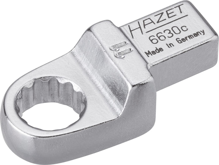 Hazet Insert Box-End Wrench 6630C-11 Insert Square 9 x 12mm Outside 12-Point Traction Profile 11mm