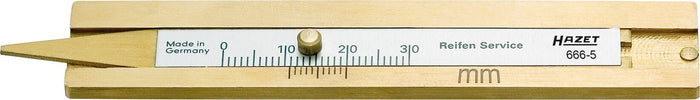 Hazet Tyre Tread Depth Gauge 666-5