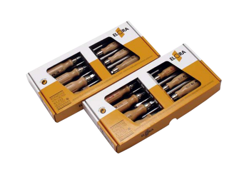 Elora Screwdriver set plain and supa pozidriv 7 Pce 673 S7-K