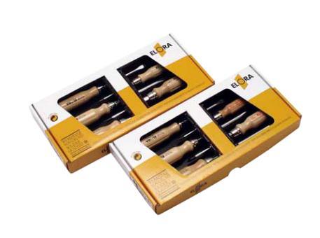 Elora Screwdriver set plain and cross slot 5 Pce 676 S5-K