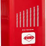Ruko Twist Drill Set DIN 338, 25 Piece