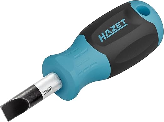 Hazet 811K-80 Slotted Screwdriver Size 1.2 x 8mm