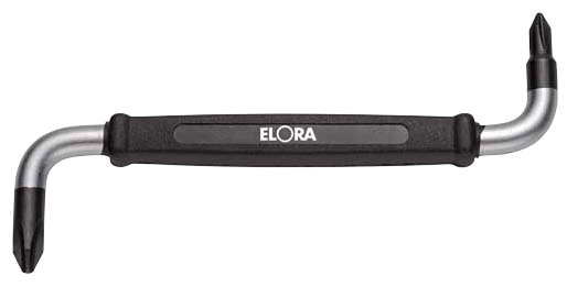 Elora Offset key with plastic handle cross slot 730-1